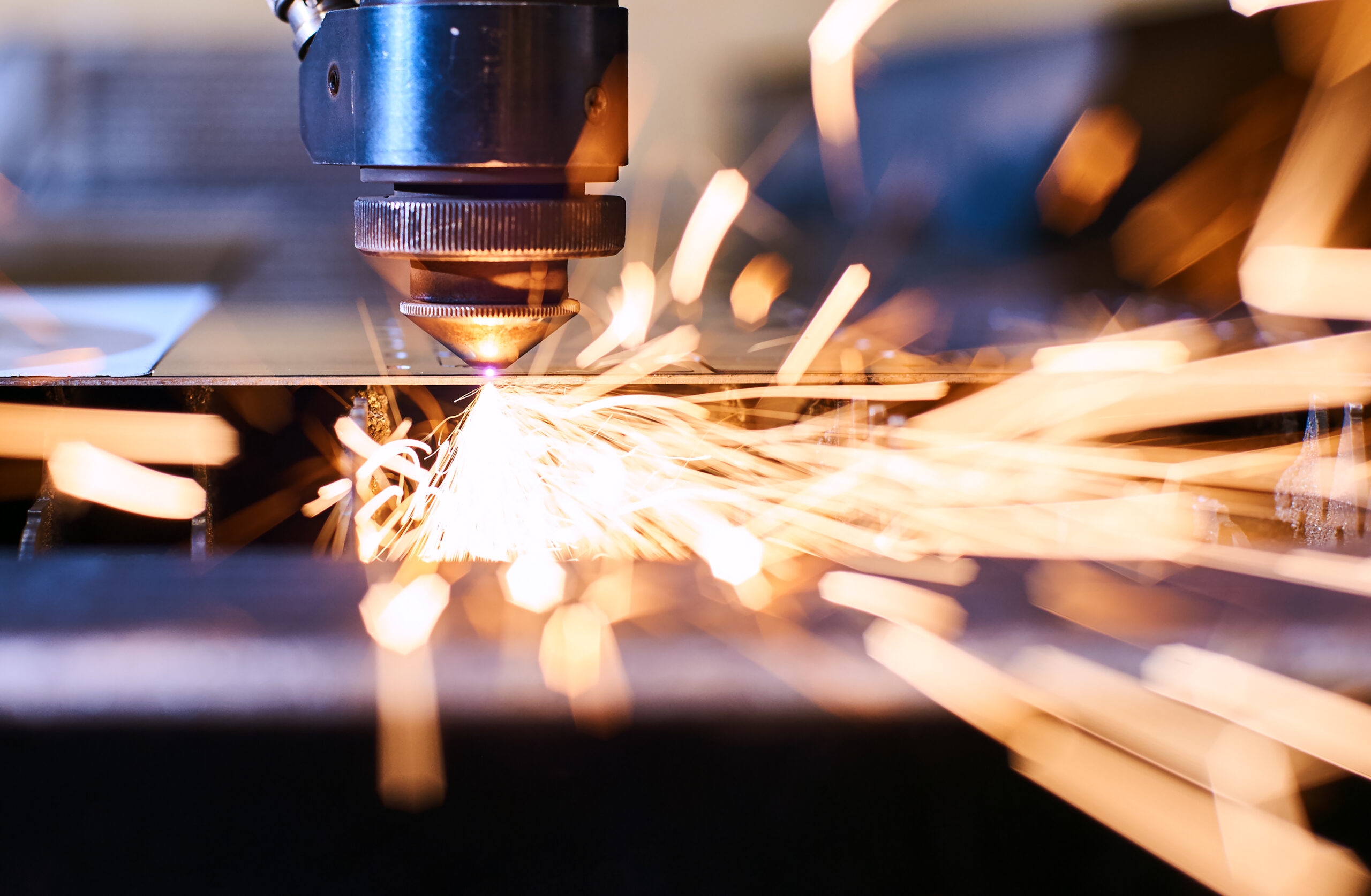 Extensive inventory of industrial washers and metal stampings ready for distribution.
